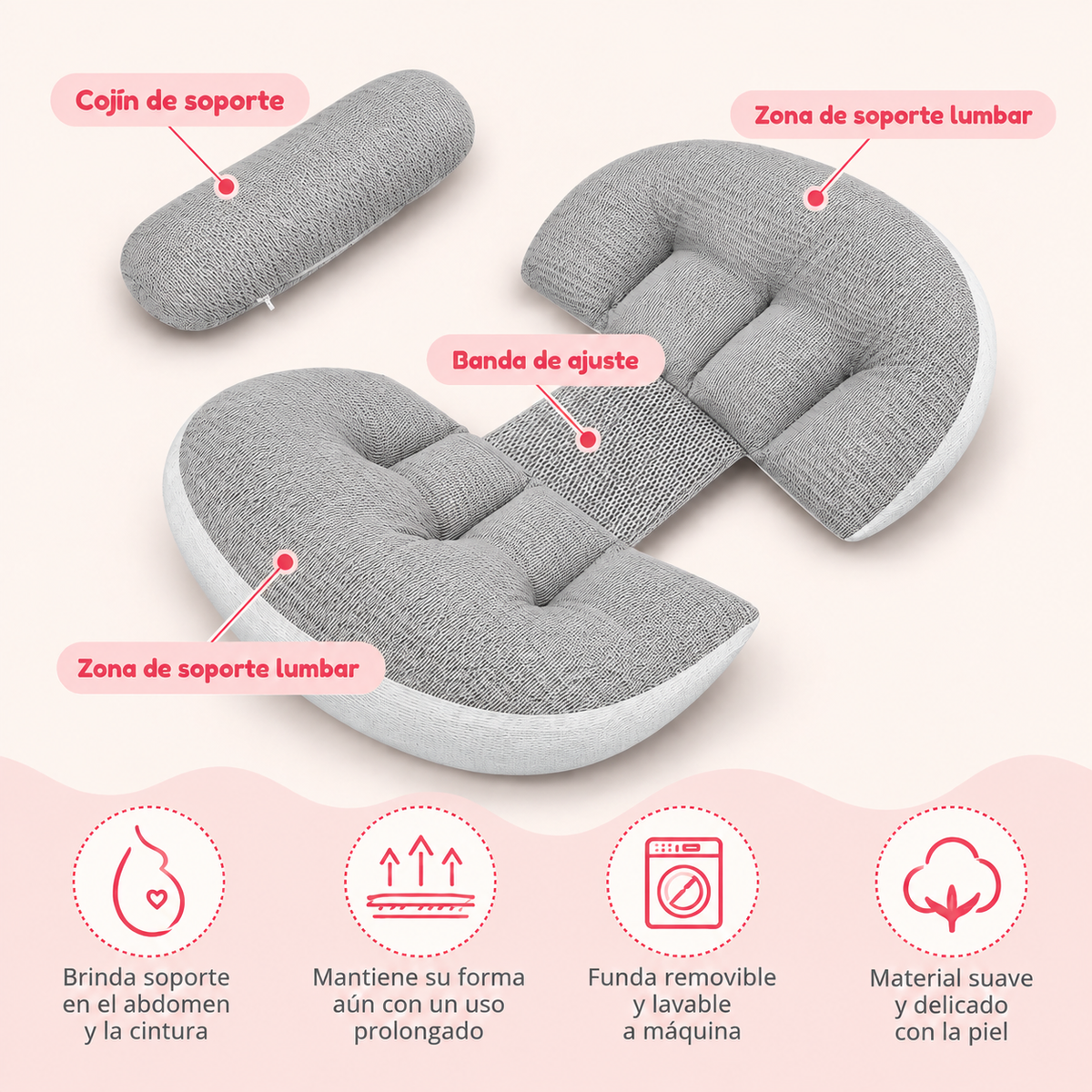 Almohada de maternidad Mabel™